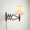 Rosewood Scissor Lamp from Lyfa, Denmark, 1960s 3