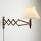 Rosewood Scissor Lamp from Lyfa, Denmark, 1960s 4