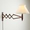 Rosewood Scissor Lamp from Lyfa, Denmark, 1960s, Image 4
