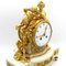 Reloj de péndulo Napoleón III de bronce dorado y mármol, siglo XIX, Imagen 9
