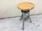 Height Adjustable Tripod Stool, 1970s 3