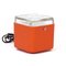 Orange Cube Lampe von Lamperti Robbiate, Italien, 1970er 1