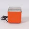 Orange Cube Lampe von Lamperti Robbiate, Italien, 1970er 5