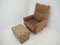 Armchair with Footstool, 1960s, Set of 2 10