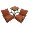 Armchairs + Spider Table by Halabala for Thonet, Czechoslovakia, 1930s, Set of 3 1