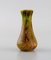 Belgische Miniatur Vasen aus glasierter Keramik, Mitte 20. Jh., 5er Set 6