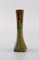 Belgische Miniatur Vasen aus glasierter Keramik, Mitte 20. Jh., 3er Set 6
