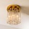 Brass and Glass Lights Fixtures from Limburg Glashütte, 1970, Set of 2, Image 2