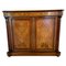 Victorian Inlaid Burr Walnut Side Cabinet 1