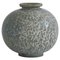 Round Stoneware Vase by Arne Bang for Own Studio, 1930s 1