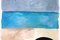 Pisolino sulla spiaggia con Rothko, pittura figurativa in acrilico, ritratto in stile Regency, 2021, Immagine 5