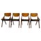 Teak Dining Chairs by Hovmand Olsen for Mogens Kold, 1960s, Set of 4 1