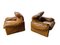 Leather Maralunga Armchairs by Vico Magistretti for Cassina, 1973, Set of 2 9