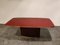 Vintage Red Lacquered Dining Table by Pierre Vandel, 1970s, Image 4