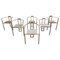 Vintage Dining Chairs from Belgo Chrom, 1980s, Set of 6, Image 1