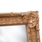 Espejo neoclásico rectangular de madera tallada a mano y oro, años 70, Imagen 3