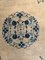 Chinesischer Peking Teppich aus Wolle & Blau, 19. Jh., 1870er 6