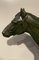 M. de Mathelin, Horse Walking in Bronze with Green Patina, 1900s 7