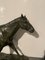 M. de Mathelin, Horse Walking in Bronze with Green Patina, 1900s, Image 5