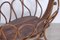 Large Antique Art Nouveau Cradle in Curved Wood 12