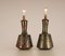 French Art Deco Geometric Table Lamps in Enamel on Copper by Camille Faure, 18th Century, Set of 2, Image 4
