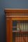 Late Victorian Glazed Bookcase in Walnut 15