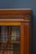 Late Victorian Glazed Bookcase in Walnut 9