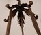 French Art Deco Wrought Iron Chandelier by Gilbert Poillerat 3