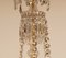 Französischer Napoleonischer Perlen Kronleuchter mit 6 Leuchten aus Quecksilber Bronze & Baccarat Kristallglas 11