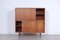 Mid-Century Hall Cabinet in Wood with Iron Legs 4