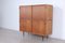 Mid-Century Hall Cabinet in Wood with Iron Legs 1
