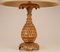 Hollywood Regency Pineapple Table Lamp in Gilt Wood from Maison Jansen, 1940s 2