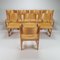 Birchwood Dining Chairs, 1980s, Set of 8, Image 5