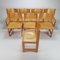 Birchwood Dining Chairs, 1980s, Set of 8 3