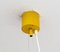 Yellow Balance Pendant Light by Hans-Agne Jakobsson for Markaryd 9