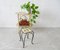 Small Flower Stool in Forged Iron and Ceramic Tile, 1960s 10