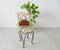 Small Flower Stool in Forged Iron and Ceramic Tile, 1960s, Image 10