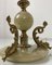 Vintage Lamp in Marble with Brass Dolphins, 1960s, Image 14