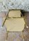 Vintage Formica and Brass Side Table with 2 Shelves, 1970s 9