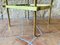 Vintage Formica and Brass Side Table with 2 Shelves, 1970s, Image 11