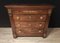 Small Empire Style Mahogany Chest of Drawers 1