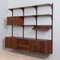 Danish 3-Bay Modular Wall Unit in Rosewood with 4 Cabinets & Display Shelf by Poul Cadovius for Cado, 1960s 1