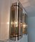 Portuguese Art Deco Style Gold and Amber Glass Wall Sconces, Set of 2 6