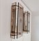 Portuguese Art Deco Style Gold and Amber Glass Wall Sconces, Set of 2, Image 10