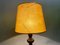 Portuguese Rustic Carved Wood Table Lamp 8