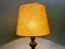 Portuguese Rustic Carved Wood Table Lamp, Image 8