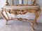 Italian Baroque Console with Mirror & Marble Top, 1900s 7
