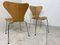 Chaises de Salon 3107 Vintage par Arne Jacobsen pour Fritz Hansen, Set de 2 7