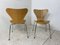 Vintage 3107 Dining Chairs by Arne Jacobsen for Fritz Hansen, Set of 2 6