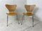 Chaises de Salon 3107 Vintage par Arne Jacobsen pour Fritz Hansen, Set de 2 9